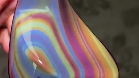 Rainbow obsidian