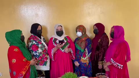 Afghan women protest Taliban ban on Nowruz