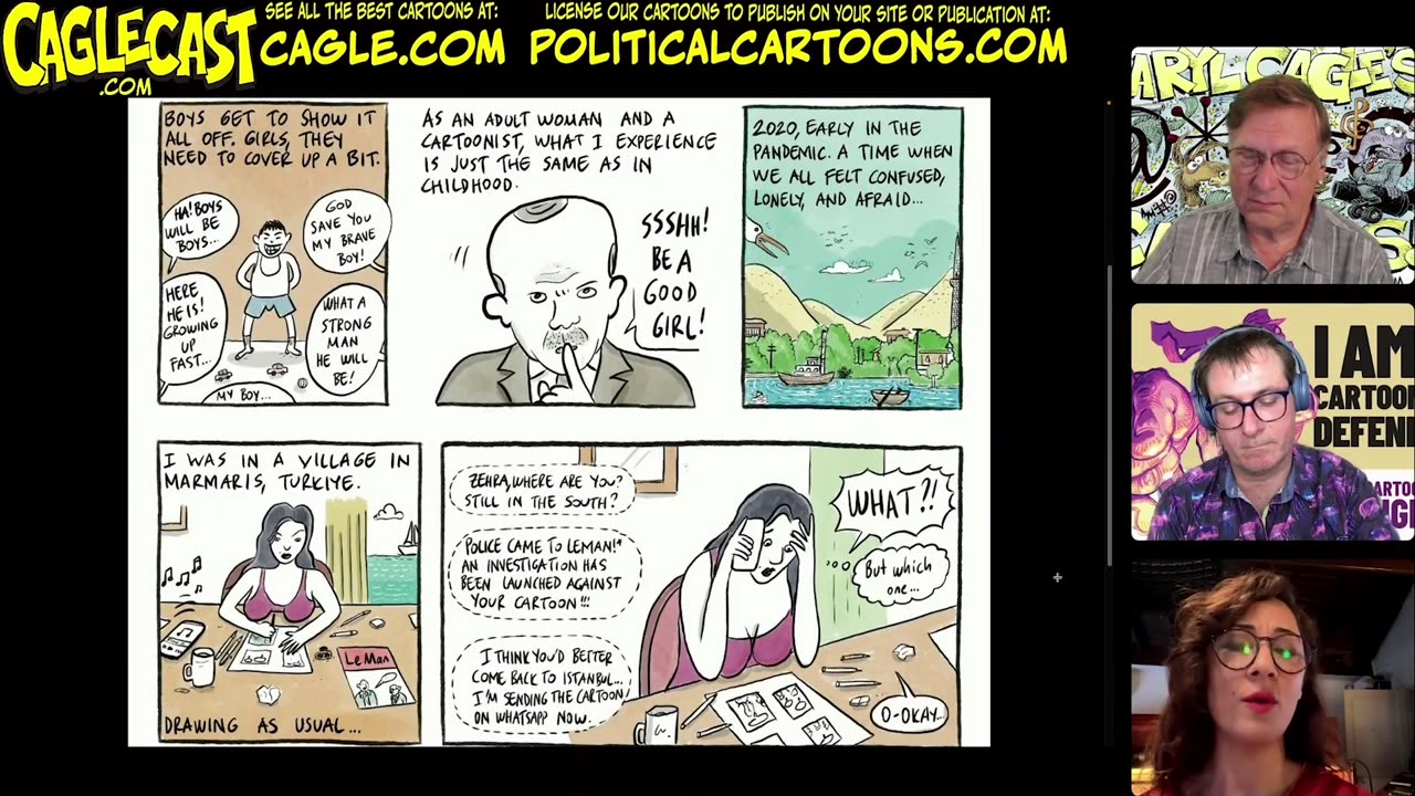 More Cartoonists in JAIL
