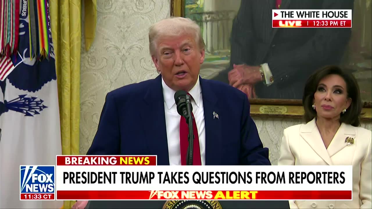 'Nasty question': Trump flips after reporter says he 'chickens out' on tariffs