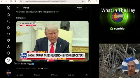 Fight between President Trump & Elon Musk
