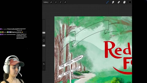 LetterandPaige Art Livestream (Reddy Fox pt4)
