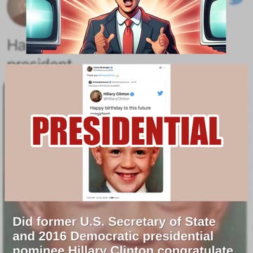 Fact Check: Hillary Did NOT Post Conor McGregor 'Happy Birthday To This Future President' Caption