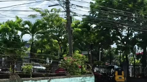 Barasoain Church Along Hipolito Street in Malolos, Bulacan, Philippines
