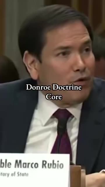 Rubio unapologetically spells it out.