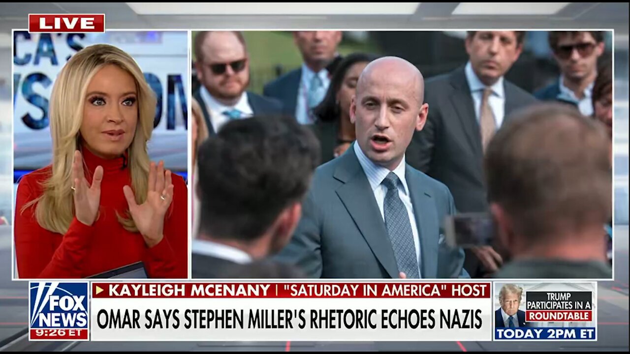McEnany FIRES BACK at Ilhan Omar Over Attacking Stephen Miller