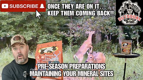 HUNTING SEASON PREPARATIONS AND CHOOSING THE “BEST” MINERALS THAT WORK FOR YOU!