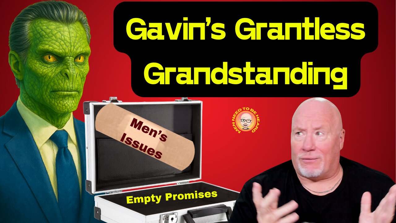 Gavin Newsom Throws Men a Bone, and Calls It Progress
