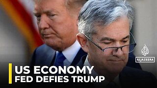 US Federal Reserve leaves rates unchanged despite Trump pressures