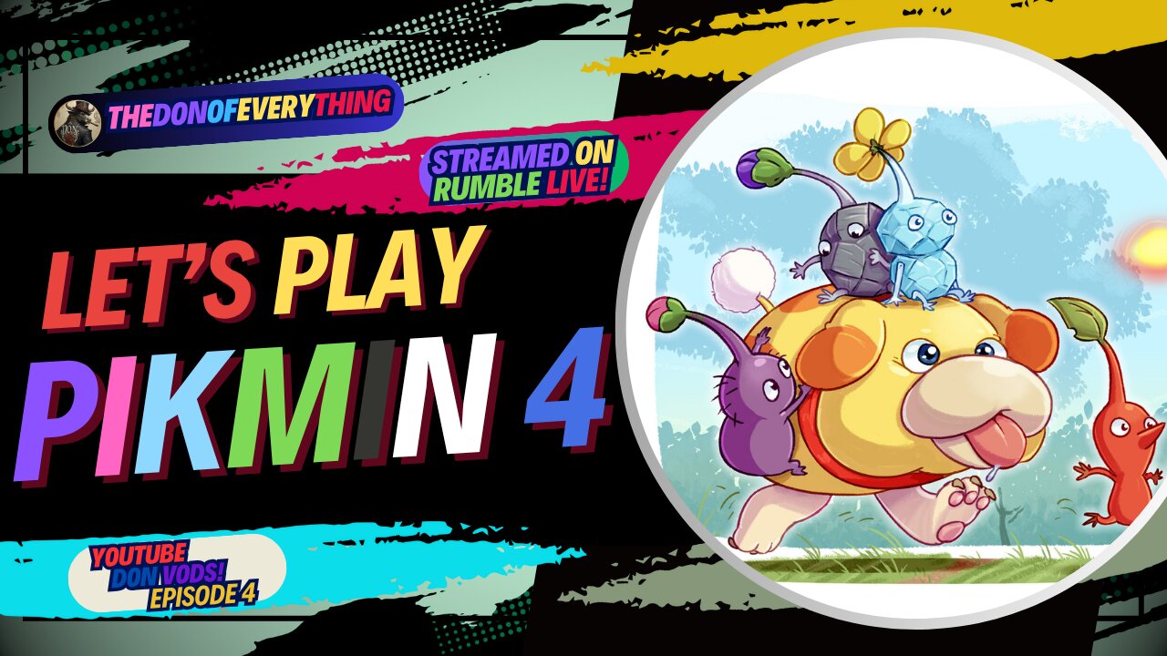 Let's Play Pikmin 4 - Part 4 | LIVE ON RUMBLE (WalkThrough)!