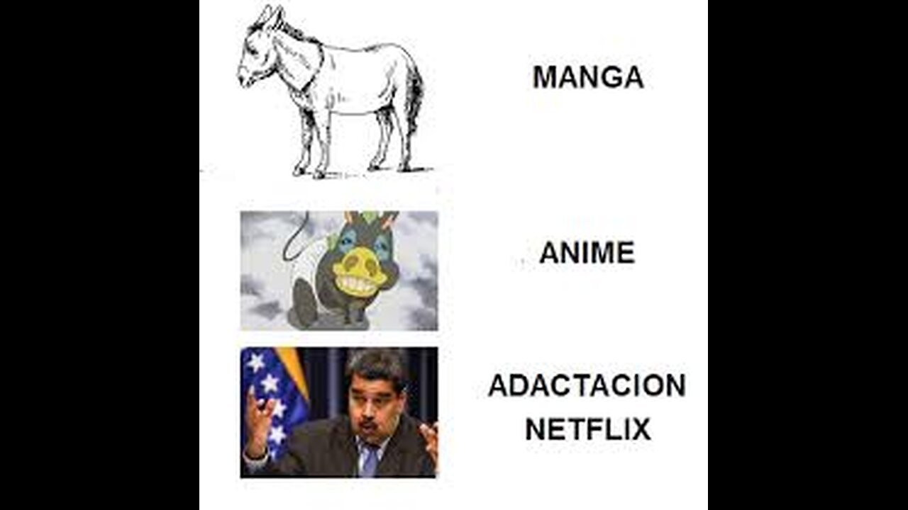 maburro ironizado en dibujo