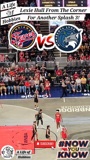 Lexie Hull From The Corner For Another Splash 3!