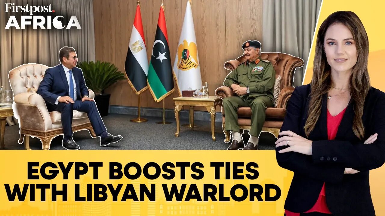 Egypt's Intelligence Chief Meets Libya's Khalifa Haftar in Benghazi | Firstpost Africa | N18G