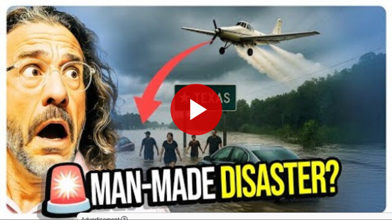 DID THEY MAKE IT RAIN? 😱 Texas Floods Spark Cloud Seeding Conspiracy!