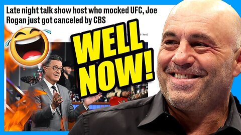 Stephen Colbert OUT, Joe Rogan IN? UFC Gets $7.7B After CBS Cancelled The Late Show!