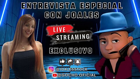 #LIVE | ENTREVISTA ESPECIAL CON JOALESSTOCK | 04NOV2025 [GOCHO.OFICIAL]