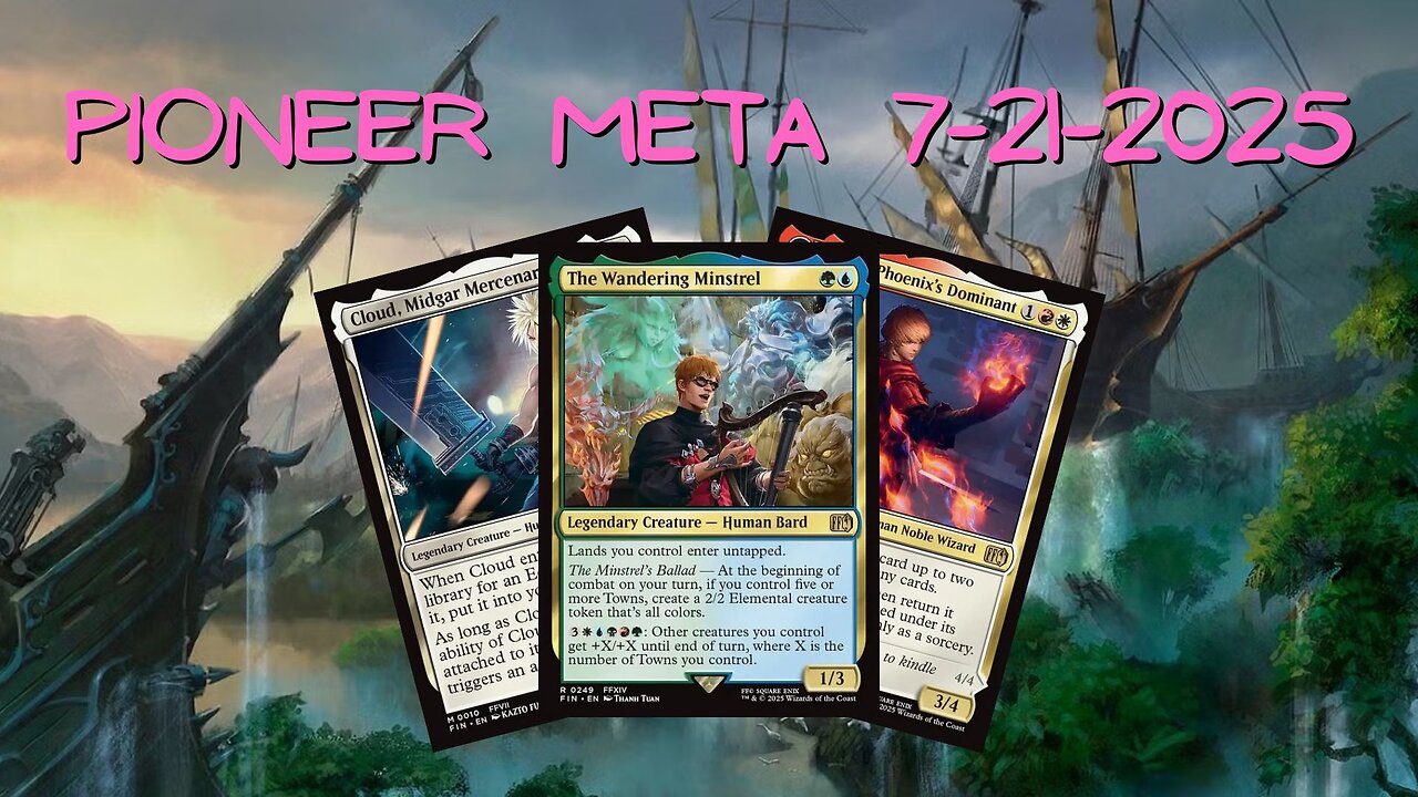 Watching The Pioneer Meta 07-15-25 to 07-21-25 | Magic the Gathering | MTG Metagame Analysis