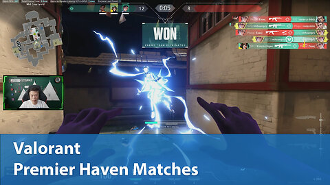 Premier Haven Matches | Competitive 0W-0L-1D | Premier 2W-0L | Valorant