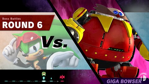 Type-G Scourge The Hedgehog vs SSBU Boss Battles 9.9 Difficulty Quickie -By Eriiz [CRASH]