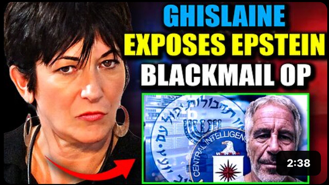 Ghislaine Maxwell Breaks Silence From Prison: "Epstein Is ALIVE & Blackmailing US Politicians"