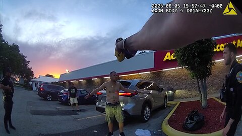 Florida Man arrested on the way to rehab - Uber driver kicks him out!