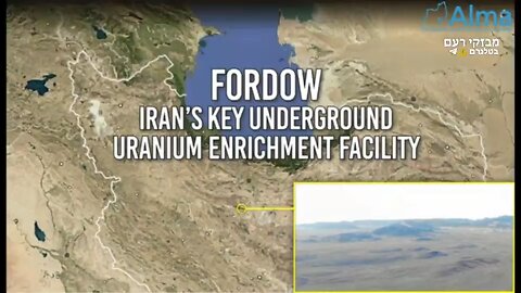 Video about Fordo. Iran.