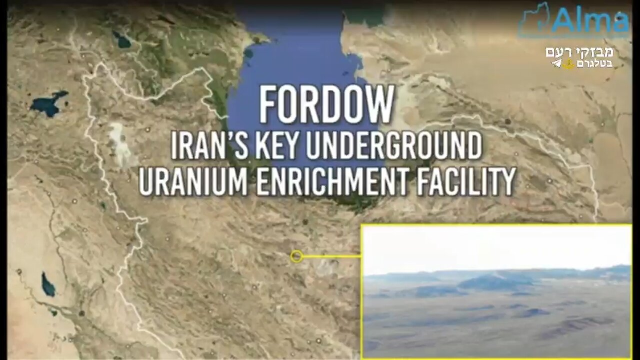 Video about Fordo. Iran.