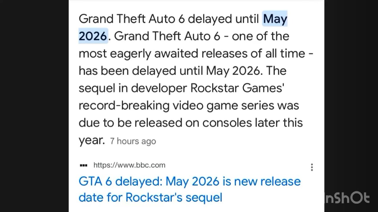 GTA 6 delete again. It’s pissing me off.