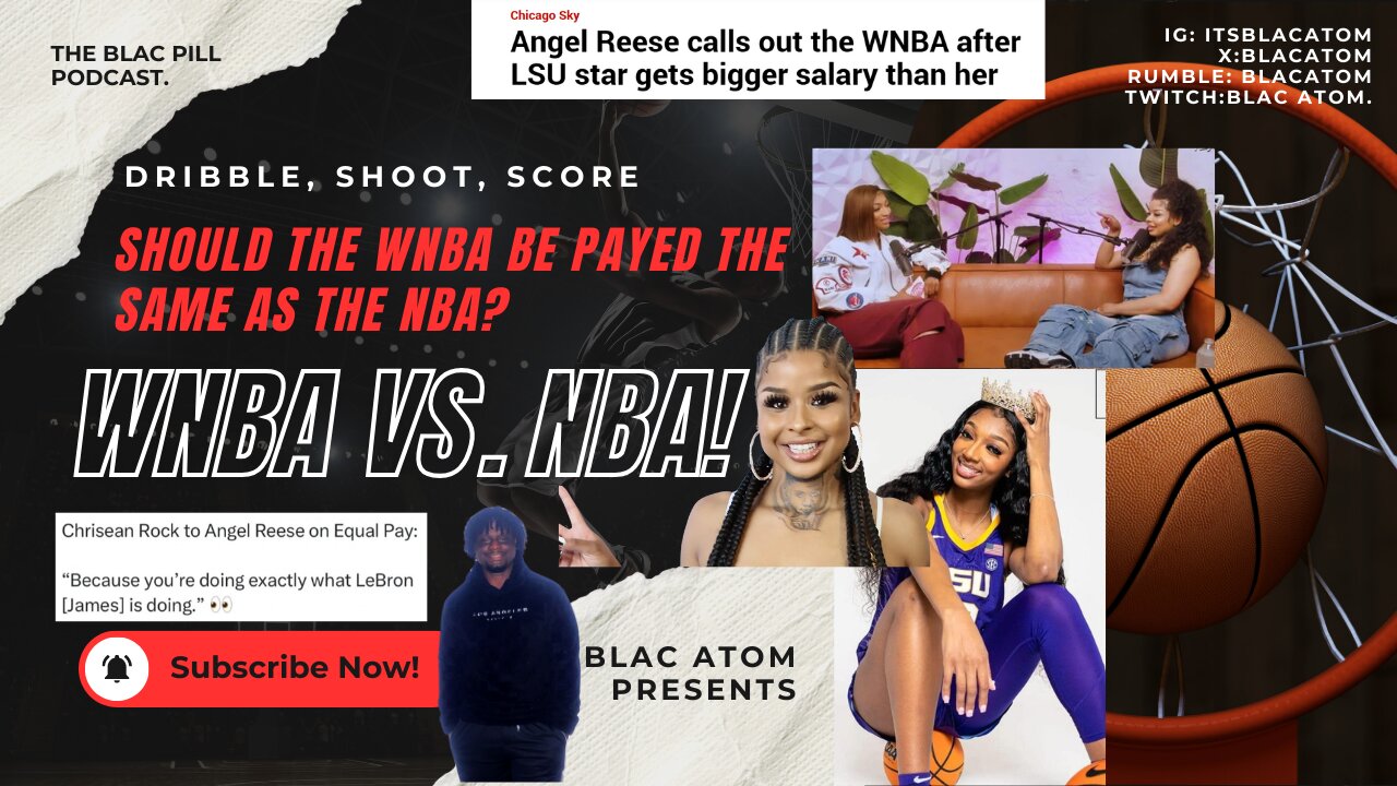 Chrisean Rock Says Angel Reese Deserves NBA-Level Pay Like LeBron Should WNBA Players Get Equal Pay?