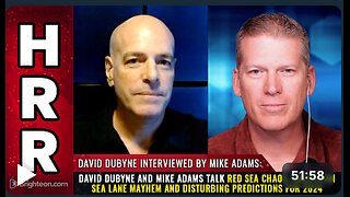 David DuByne and Mike Adams talk Red Sea CHAOS...