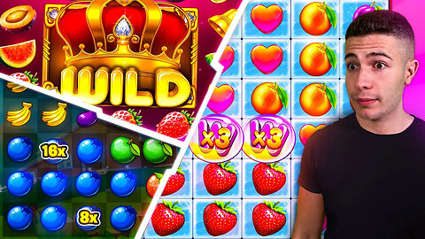 FRUITS EVERYWHERE! 🍇🍒🍋 BUYING BONUSES ON FRUIT SLOTS