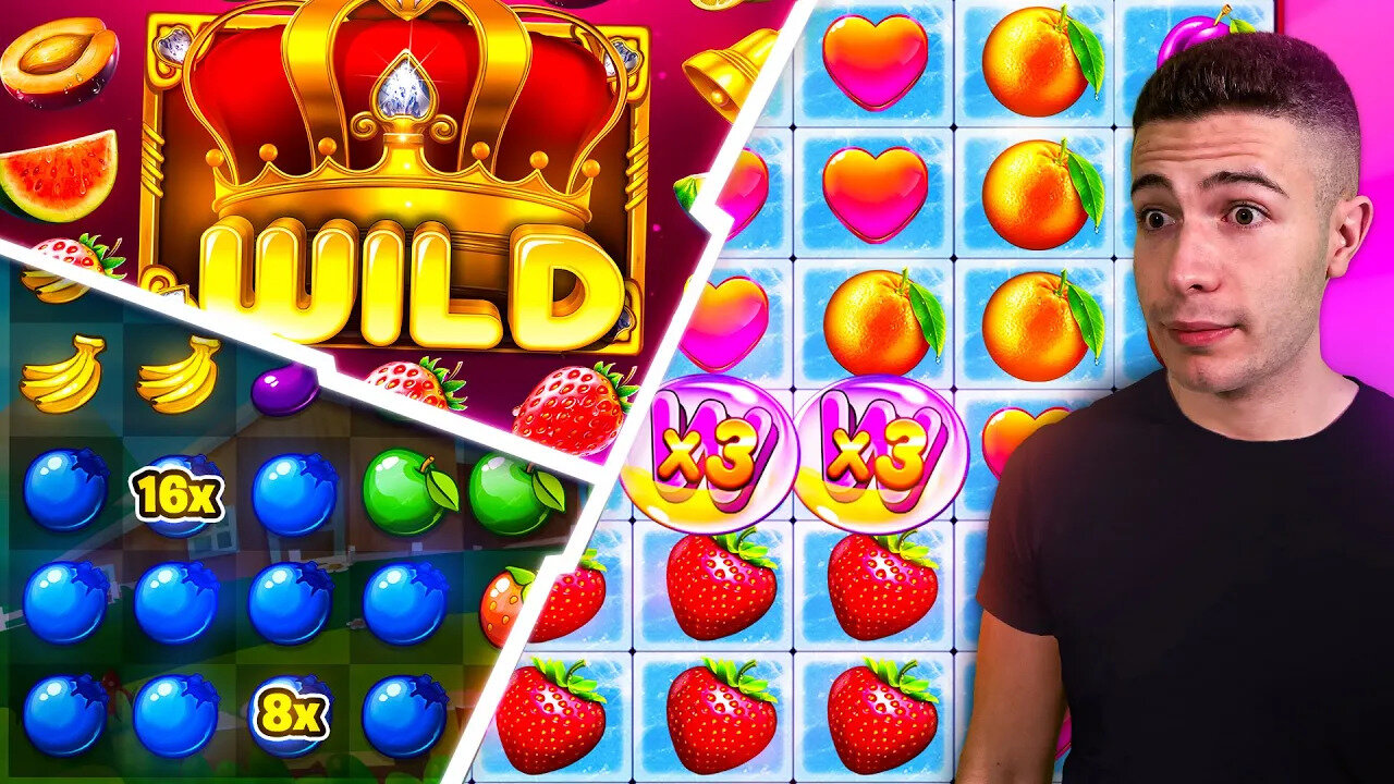 FRUITS EVERYWHERE! 🍇🍒🍋 BUYING BONUSES ON FRUIT SLOTS