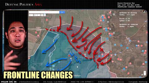 [ Ukraine Frontline Changes ] UKR TACTICAL RETREAT out of Kursk Front; Novolyubivka falls to Russia!