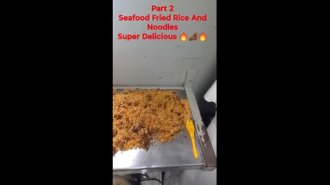 Prison Seafood Fried Rice And Noodles Final Results