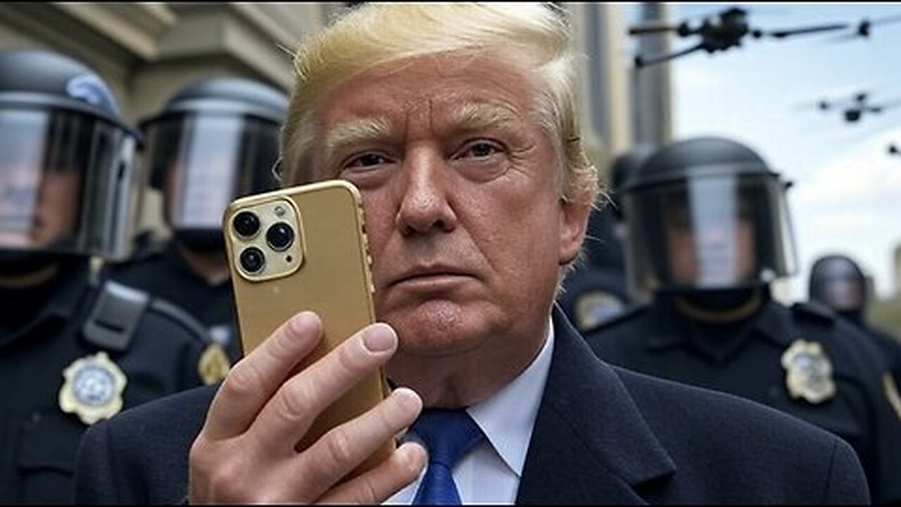 WARNING! TRUMP'S MOBILE PHONE IS REALLY PALANTIR'S PRE-CRIME A.I SPYWARE USED TO TARGET INDIVIDUALS!