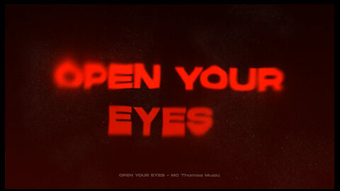 🎸 “Open Your Eyes” - Official Lyric Video 🎸
