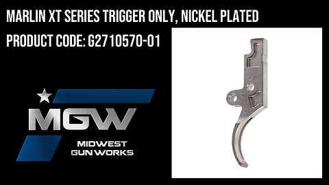 Marlin XT Series Trigger Only, Nickel Plated - G2710570-01