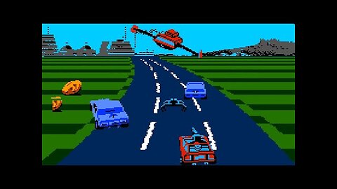 RoadBlasters (NES) Playthrough