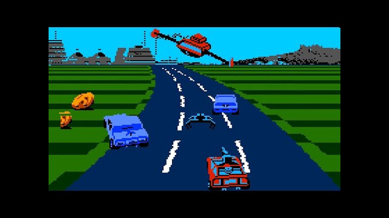 RoadBlasters (NES) Playthrough