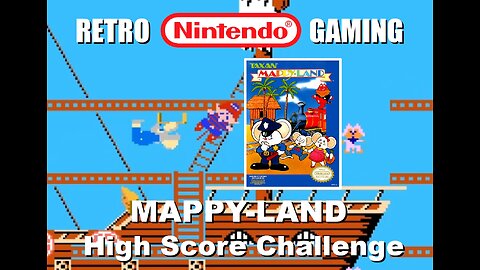Mappy-Land High Score Challenge: Chill & Chat while BrightGaming plays a Classic NES Nintendo Game