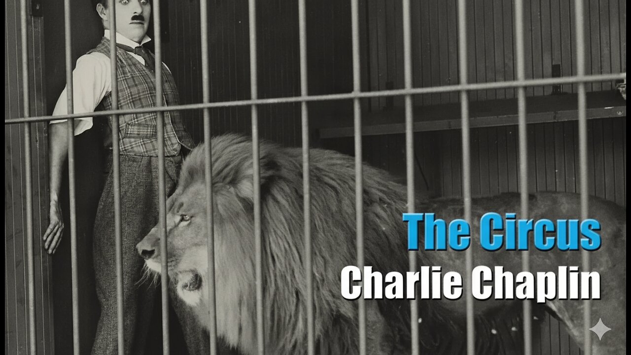 Follow and like Charlie Chaplin - The Lion Cage - Full Scene (The Circus, 1928)