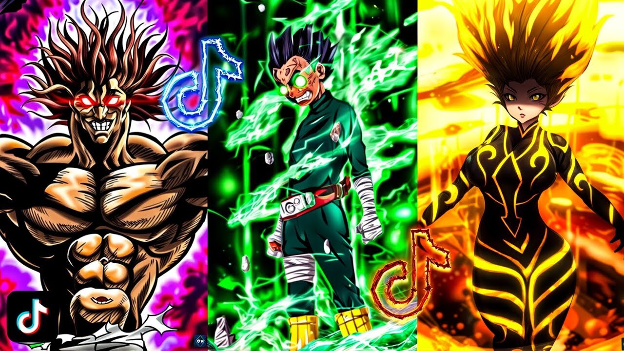 Anime Edit Tiktok compilation in 4K