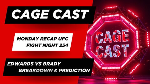 UFC Fight Night 254 Recap + Edwards vs Brady Breakdown & Predictions