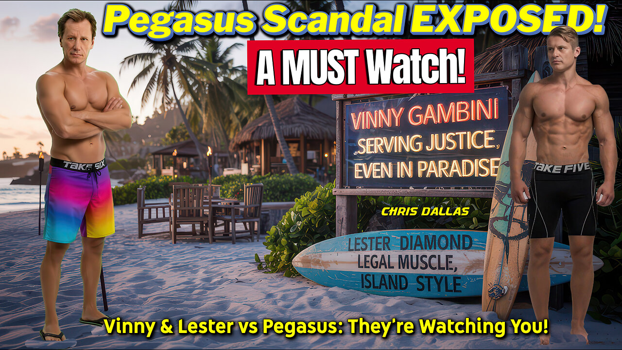Pegasus Scandal EXPOSED! A MUST Watch! The Spy In Your Pocket! Vinny & Lester vs Pegasus Tear Down!
