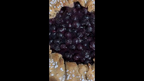 Blueberry & Lavender Sourdough Galette