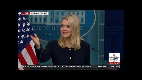 White House Press Secretary Karoline Leavitt Holds a Press Conference