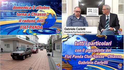 Seconda edizione del raduno Fiat Panda a Chiasso il 5 ottobre 2025