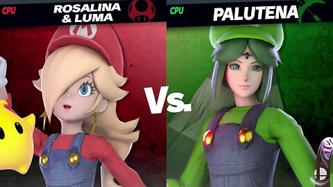 Mario-Rosalina vs PaLuigi SSBU [Chaos Kid Member Request Quickie] -by SuperScud69DS/Luigikid64_