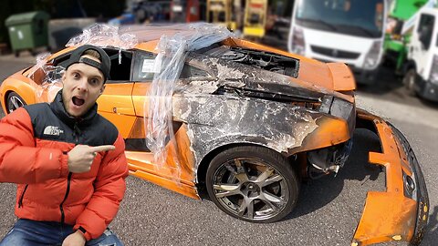 I Bought a Burnt Lamborghini and I'm Going To rebuild it!