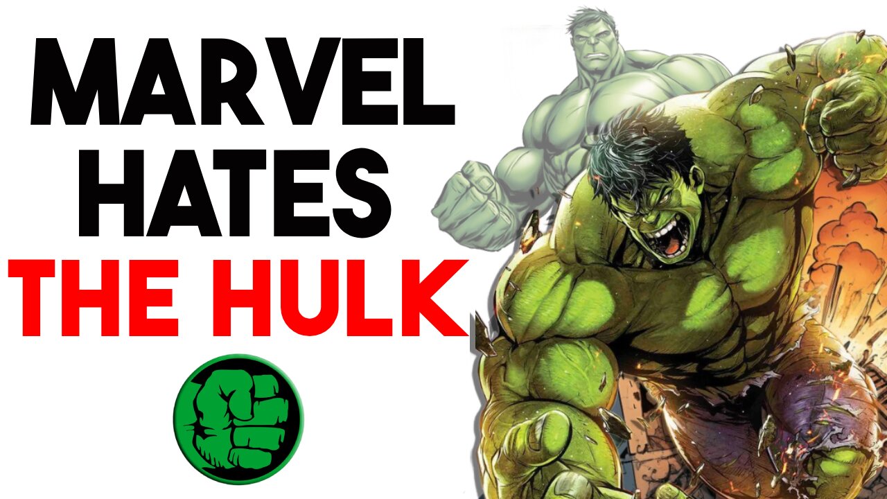 Marvel HATES & Don't Respect The Hulk!!! He Deserves More Respect